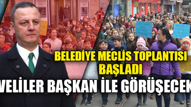 VELİLER BAŞKAN İLE GÖRÜŞECEK