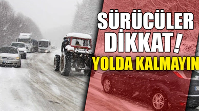 DİKKAT! YOLDA KALMAYIN