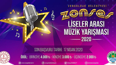 ZONSES LİSELER ARASI MÜZİK YARIŞMASI 2020 BAŞLIYOR