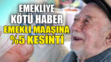 EMEKLİYE KÖTÜ HABER