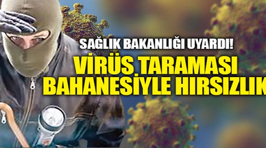 "VİRÜS TARAMASI" BAHANESİYLE HIRSIZLIK..