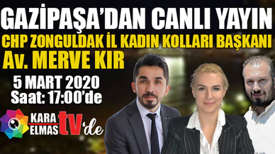 GAZİPAŞA'DAN CANLI YAYIN... KONUK: AV. MERVE KIR