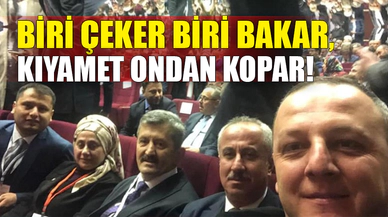 BİRİ ÇEKER BİRİ BAKAR, KIYAMET ONDAN KOPAR