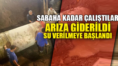 SU KESİNTİSİ GİDERİLDİ.