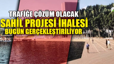 TRAFİĞE ÇÖZÜM OLACAK SAHİL PROJESİ...