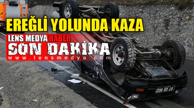 EREĞLİ YOLUNDA KAZA