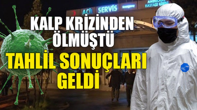 TAHLİL SONUÇLARI GELDİ!
