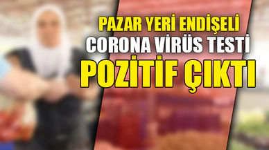 PAZAR YERİNDE CORONA ENDİŞESİ