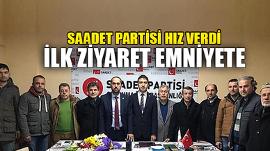 SAADET PARTİSİ HIZ VERDİ