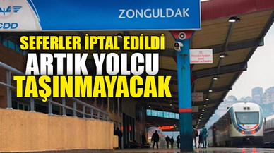 SEFERLER İPTAL EDİLDİ