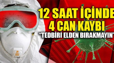 ZONGULDAK'TA 12 SAAT'TE 4 CAN KAYBI