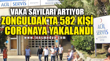 ZONGULDAK'TA 582 CORONAYA YAKALANDI