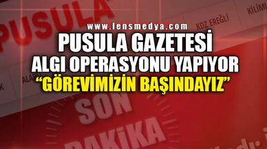 PUSULA GAZETESİ ALGI OPERASYONU YAPIYOR