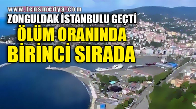 ZONGULDAK ÖLÜM ORANINDA BİRİNCİ SIRADA