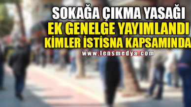 EK GENELGE YAYIMLANDI