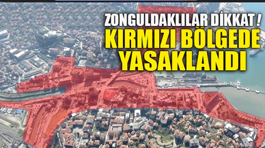 KIRMIZI BÖLGEDE ARTIK YASAK