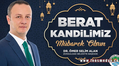 SELİM ALAN BERAT KANDİLİNİ KUTLADI