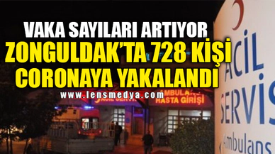 728 KİŞİ CORONAYA YAKALANDI