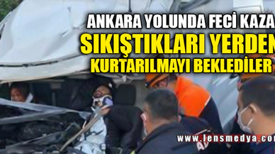 SIKIŞTIKLARI YERDEN KURTARILMAYI BEKLEDİLER