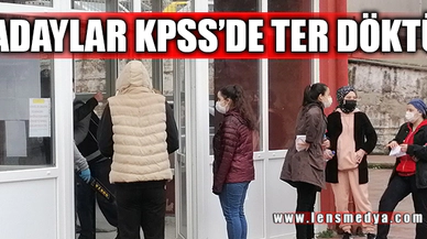 KPSS'DE TER DÖKTÜLER