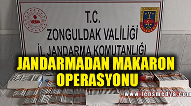 JANDARMADAN MAKARON OPERASYONU