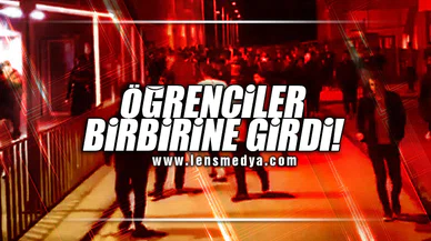 YURTTA ÖĞRENCİLER BİRBİRİNE GİRDİ!