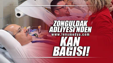 ADLİYE'DEN KAN BAĞIŞI
