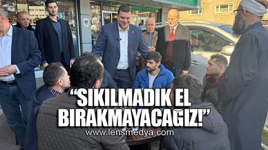 "SIKILMADIK EL BIRAKMAYACAĞIZ!"