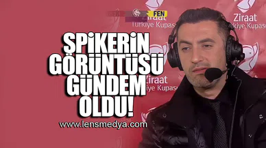 SPİKERİN GÖRÜNTÜSÜ GÜNDEM OLDU!
