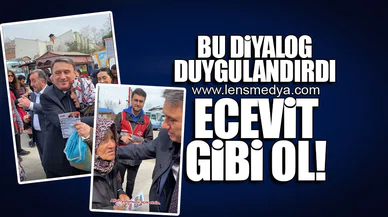 TAHSİN ERDEM'İ DUYGULANDIRAN SÖZLER... "ECEVİT GİBİ OL"