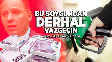 Bu soygundan derhal vazgeçin!