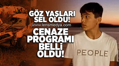 Cenaze programı belli oldu!