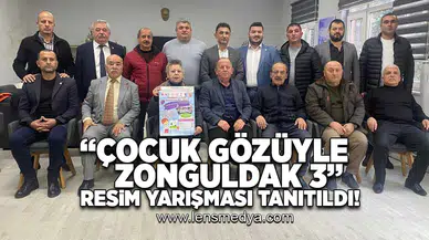 "Çocuk gözüyle Zonguldak 3" resim yarışması tanıtıldı!