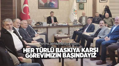 Her türlü baskıya rağmen görevimizin başındayız!