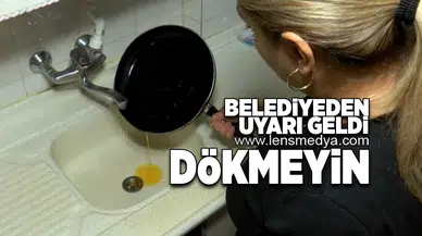 Belediyeden uyarı geldi... Dökmeyin!