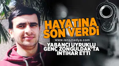 Yabancı uyruklu genç Zonguldak'ta intihar etti!