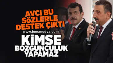 Avcı Vali Hacıbektaşoğlu'na bu sözlerle destek çıktı!