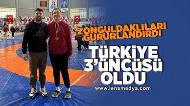 Türkiye üçüncüsü oldu!