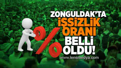 Zonguldak'ta işsizlik oranı belli oldu!