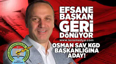 Efsane Başkan KGD'ye başkan adaylığını açıklıyor!