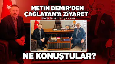 Metin Demir'den Çağlayan'a ziyaret!
