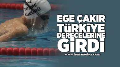 Ege Çakır Türkiye derecelerine girdi!