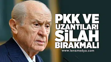 PKK ve uzantıları silah bırakmalı!