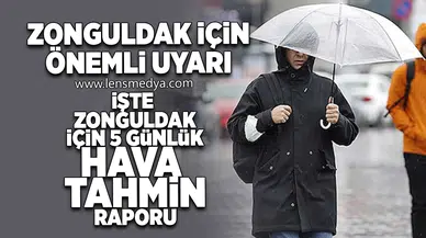 Zonguldak için önemli uyarı!