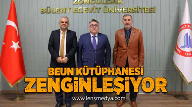 BEUN Kütüphanesi zenginleşiyor!