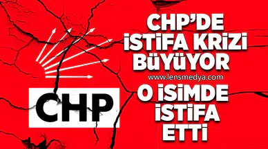 CHP'de istifa krizi büyüyor... O isimde istifa etti!