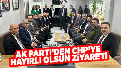 AK PARTİ’DEN CHP’YE HAYIRLI OLSUN ZİYARETİ