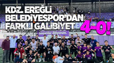 Kdz. Ereğli Belediyespor’dan Farklı Galibiyet: 4-0!
