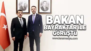 Avcı, Bakan Bayraktar ile görüştü!