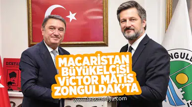 Macaristan Büyükelçisi Viktor Matis’ten Başkan Tahsin Erdem’e Ziyaret